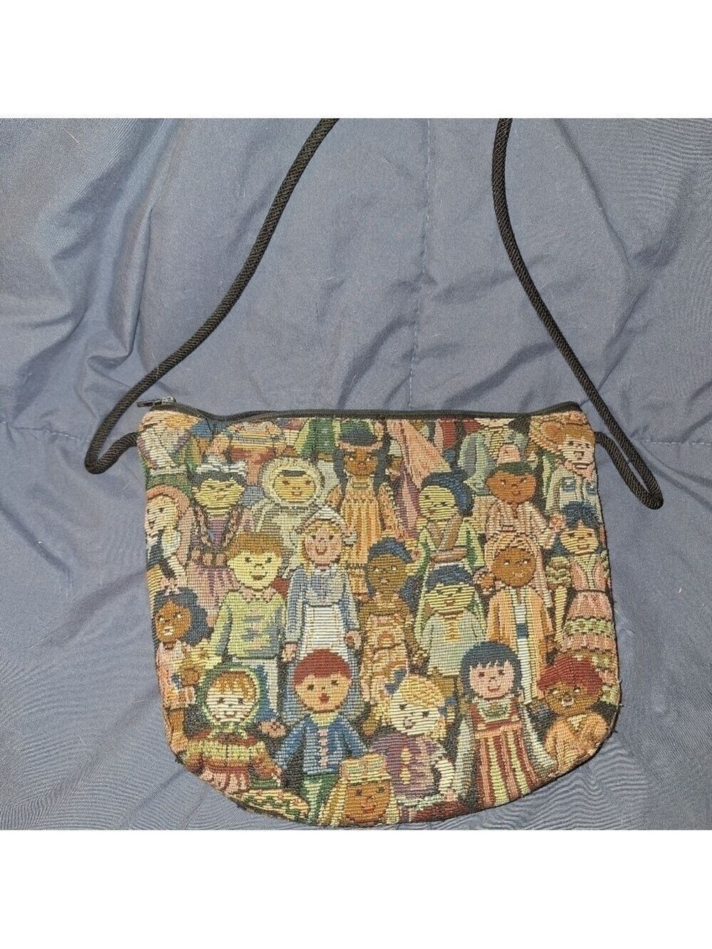 Danny K Tapestry Style Handbag Purse Small